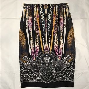 EUC Jealous Tomato Midi Skirt Bohemian Hippy